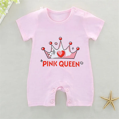 Summer Baby Jumpsuit Short Sleeved Children's Clothing