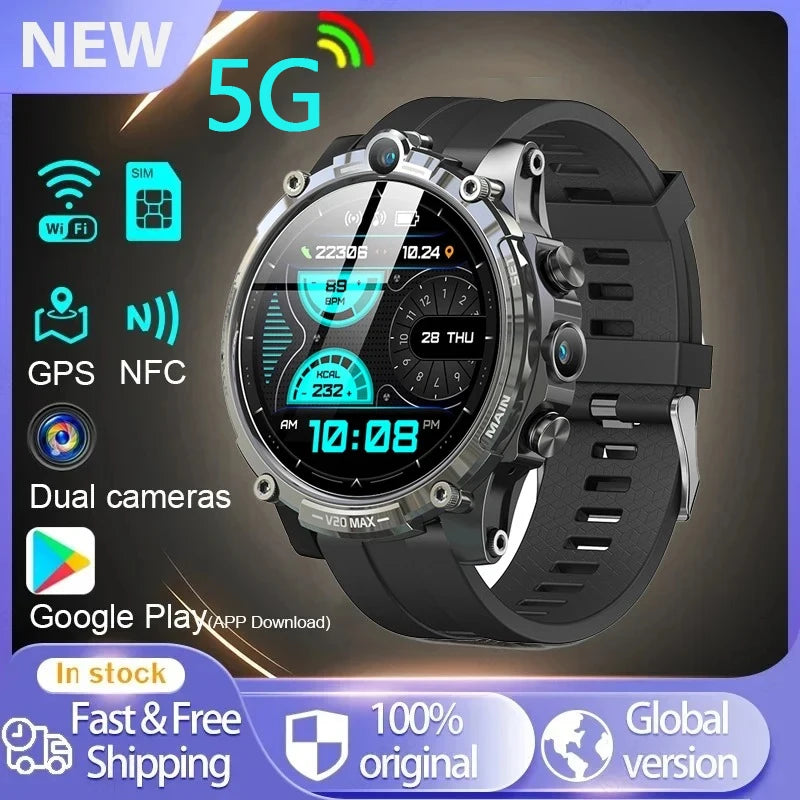 Original 5G Smartwatch SIM Call HD Dual Camera