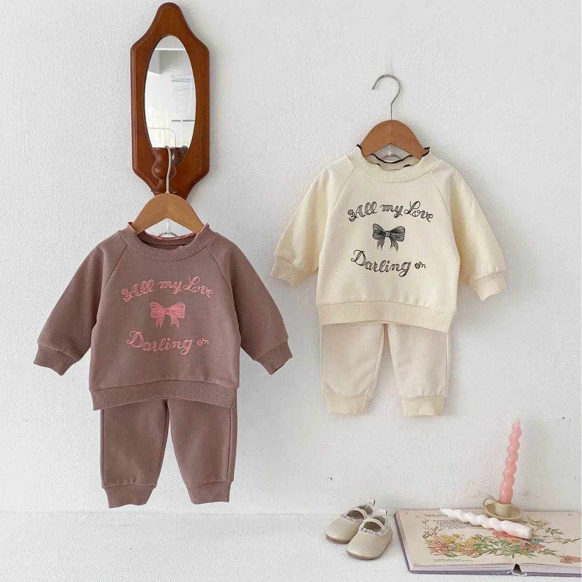 Baby Clothing Set 2024 Spring Baby Girl's Suit