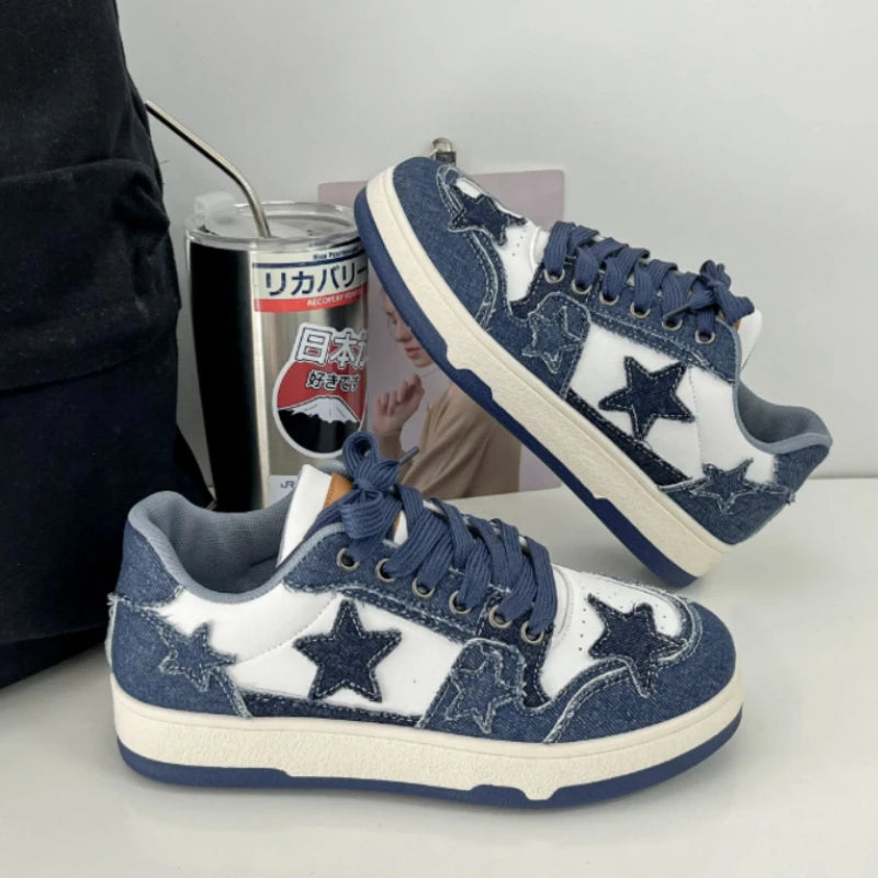 Brand Women Casual Sneakers Fashion Stars Running Sport Shoes.