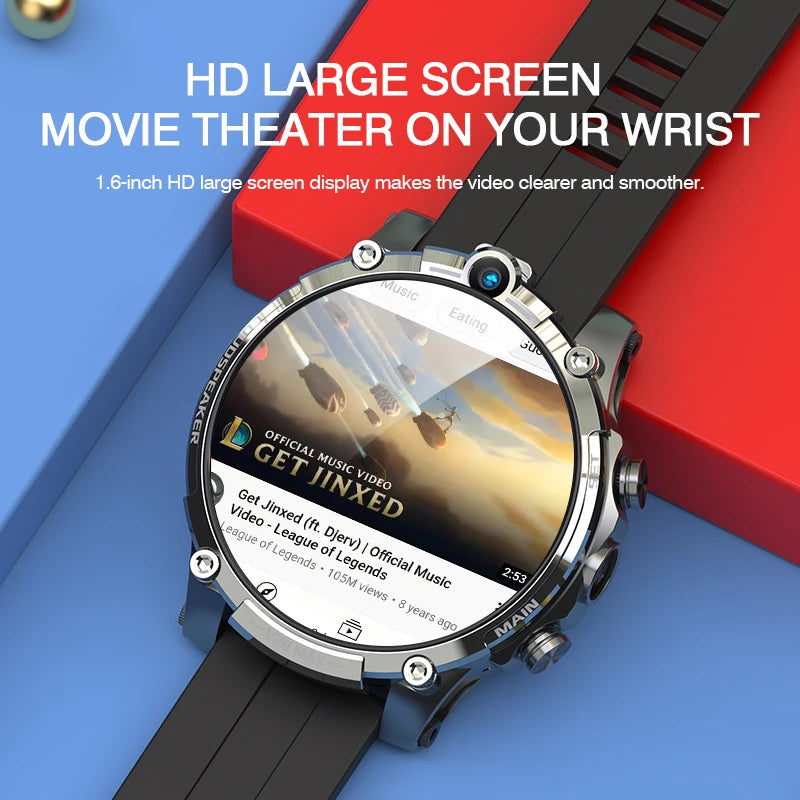 Original 5G Smartwatch SIM Call HD Dual Camera